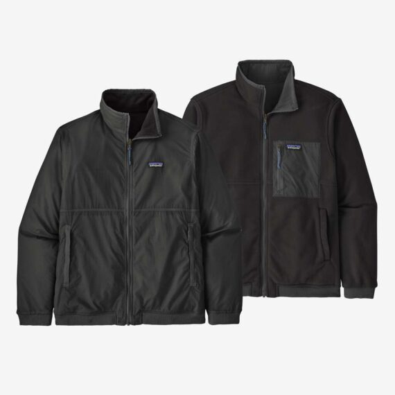 Men's Reversible Shelled Microdini Fleece Jacket