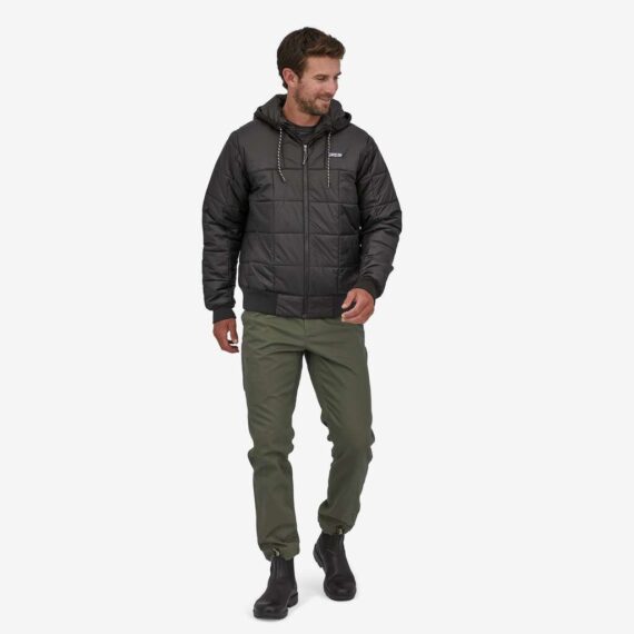 Men's Box Quilted Hoody