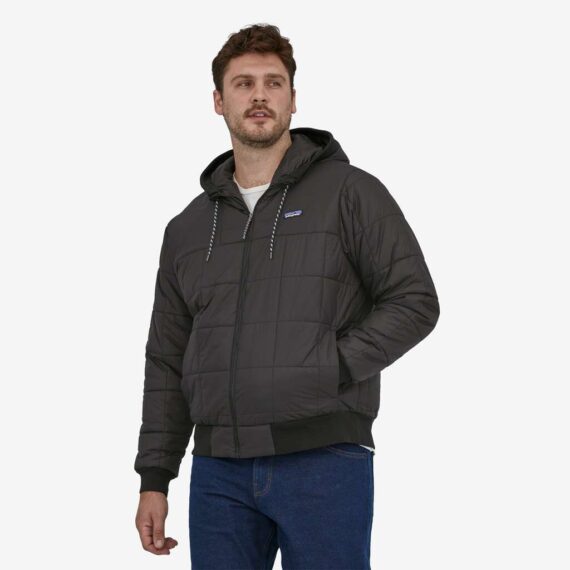 Men's Box Quilted Hoody