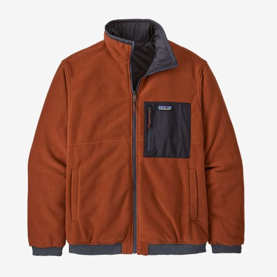 Men's Reversible Shelled Microdini Fleece Jacket