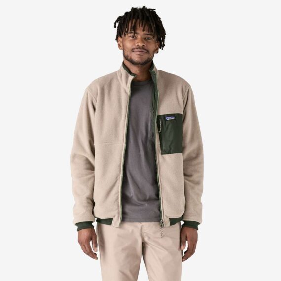 Men's Reversible Shelled Microdini Fleece Jacket