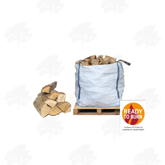 Large Bulk Bag of Kiln Dried Ash Firewood